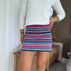 Crochet Skirt No Tag Fits